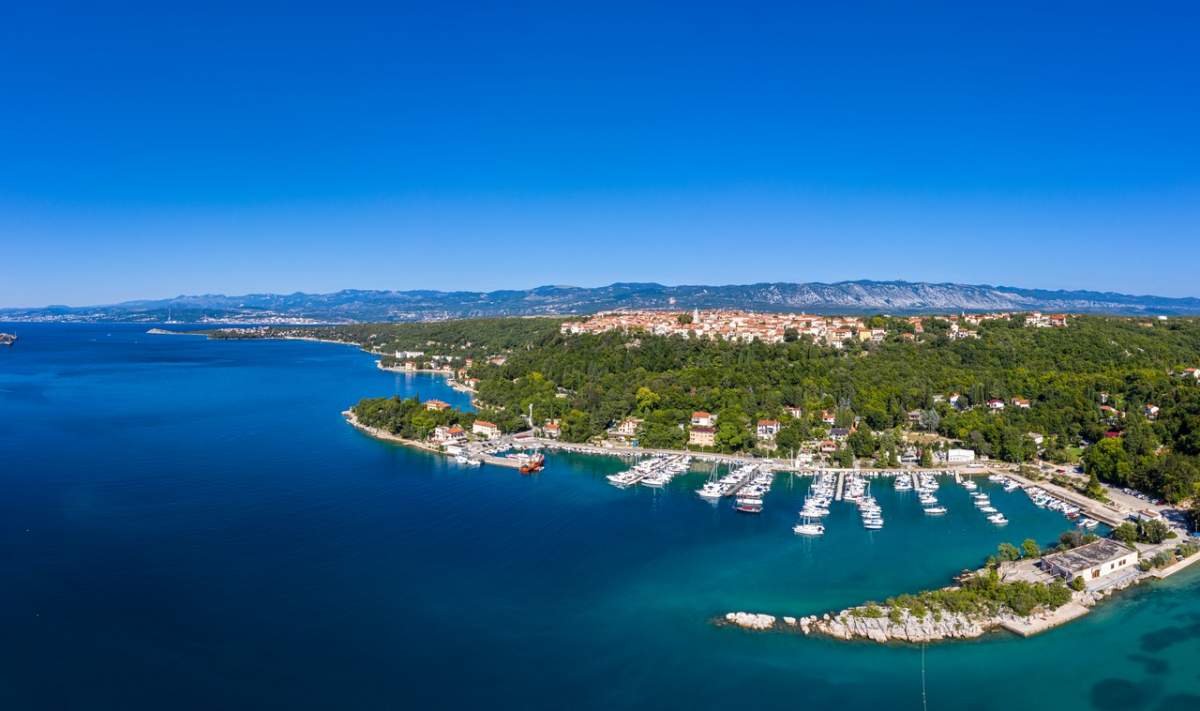 City of Omišalj from above